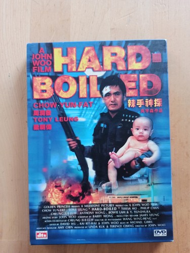Hard boiled dvd - boiled, woo