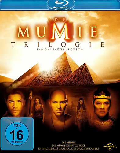 Die mumie trilogy 3 - die, discs
