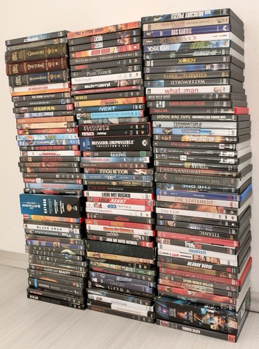 144 dvds verschiedene - 144,