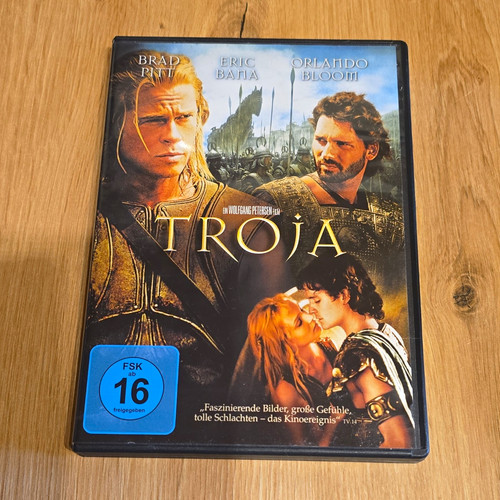 Warner bros troja - dvd, brad