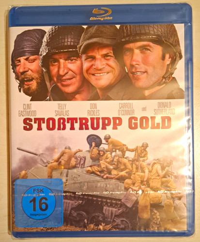 Stoßtrupp gold blu ray - gold, blu-ray