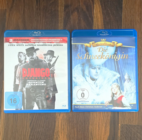 Blu ray set django - 2x, blu-ray