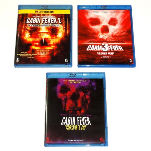 Blu ray sammlung cabin fever - blu-ray,