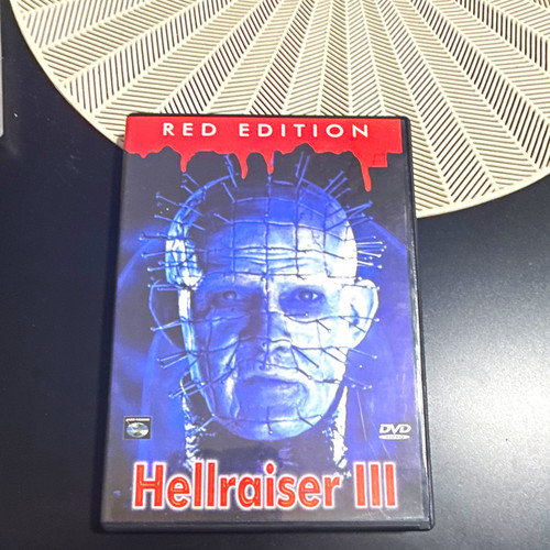 Hellraiser iii red edition dvd - red,